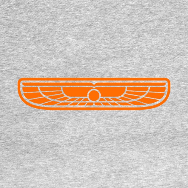 Orange Winged Sun Logo by Studio Yutani